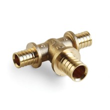 Тройник PRO AQUA переходной для труб РЕ-Х и PE-RT 32x25x32