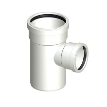 Тройник POLOPLAST POLO-KAL 3S PKSA DN110/75 87,5 гр.