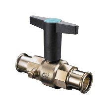 Кран шаровой Oventrop Optibal TW, соединения под пресс, 22 мм