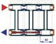 Удлинитель потока VALTEC д/рад. прав. 1/2