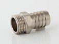 Штуцер для шланга VALTEC 1/2 х 10 мм VTr,650,N,0410 наружная резьба, никелированная латунь