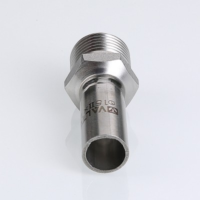 Вставка VALTEC резьбовая нерж. сталь с нар.р. 15х1/2