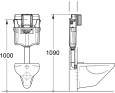 Смывной бачок скрытого монтажа Grohe GD2 38661000