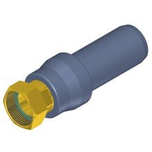 Муфта-переходник POLOPLAST POLO-KAL NG соединительная DN50 с накидной гайкой 1 1/2 дюйма