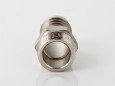 Штуцер для шланга VALTEC 1/2 х 18 мм VTr,650,N,0418 наружная резьба, никелированная латунь