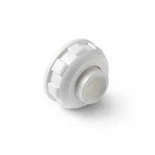 Муфта из полипропилена PRO AQUA PP-R разъемная пластиковая белая PN 10 (40), арт.PA19014