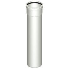 Труба канализационная POLOPLAST POLO-KAL 3S с раструбом PKSEM DN125 L=500
