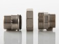 Сгон VALTEC разъемный 3/4 наружная резьба, никелированная латунь
