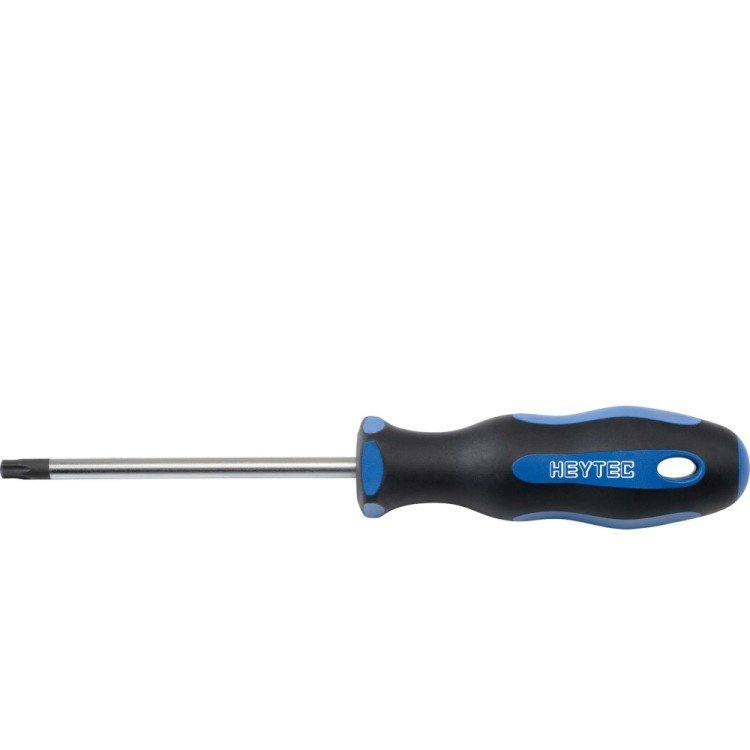 Отвертка HEYTEC TORX T10, CrMo, 2К рукоятка, отверстие для подвеса