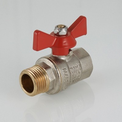 Кран шаровой VALTEC Base 1 ВН, бабочка