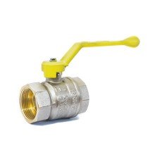 Кран шаровой LD 47.40.B-B.Р.GAS газовый, внутренняя резьба, 1 1/2, рычаг