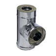 Сэндвич-тройник FERRUM 90гр. (430/0,5мм + оц.) Ф120х200
