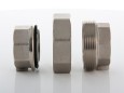 Муфта разъемная VALTEC 1/2 внутренняя, никелированная латунь