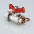 Кран шаровой VALTEC с накидной гайкой 1/2x3/4 ВВ