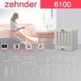 Стальной трубчатый радиатор отопления Zehnder 6100 / 1 секция