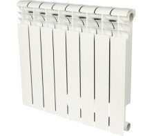 Биметаллический секционный радиатор отопления Rommer Profi Bm 350 (Bi 350-80-150) / 8 секций