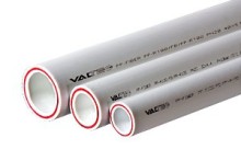 Полипропиленовая труба VALTEC армированная стекловолокном PP-FIBER PN 20, VTp.700.FB20.20, 20 x 2,8 мм