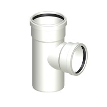 Тройник POLOPLAST POLO-KAL 3S PKSA DN125/110 87,5 гр.