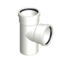Тройник POLOPLAST POLO-KAL 3S PKSA DN90/90 87,5 гр.