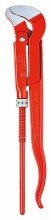 Трубный ключ KNIPEX 2 , S-образные тонкие губки, d70 мм (2 3/4 ), 540 мм, Cr-V