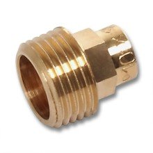 Ниппель Sanha 4243g, ВП-НР, бронза, 35x1
