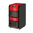 Твердотопливный напольный котел отопления, атмосферный Burnit WBS-N AC 40