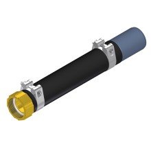 Муфта-переходник POLOPLAST POLO-KAL NG разъединенная соединительная DN50 с накидной гайкой 1 1/2 дюйм