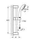 Душевой гарнитур Grohe New Tempesta 100 27644001