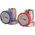 Насосная группа с термостатическим смесительным клапаном Rommer (35-60 гр) 1 без насоса, RDG-0002-002503