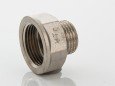 Переходник VALTEC 3/4 х 1/2 внутренняя-наружная резьба, никелированная латунь