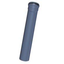 Труба канализационная POLOPLAST POLO-KAL NG с раструбом PKEM DN90 L=500