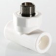 Тройник VALTEC PPR с переходом на наружную 40х1 дюйм