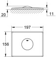 Кнопка смыва Grohe Skate 38672SD0 хром