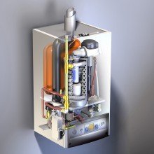 Настенный газовый конденсационный котел отопления Wolf CGB-2К 20