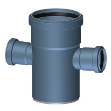 Крестовина POLOPLAST POLO-KAL NG PKDA DN160/110/110 87,5/180 гр.