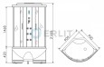 Душевая кабина Erlit ER2509TP-C3-RUS