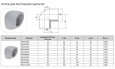 Уголок Thermaflex 90гр. для раструбной сварки PB-W110/90