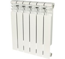 Биметаллический секционный радиатор отопления Rommer Profi Bm 350 (Bi 350-80-150) / 6 секций
