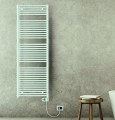 Полотенцесушитель электрический Lazzarini E-Catania 750W белый прямой