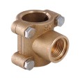 Обойма VALTEC тройник ремонтная 1/2х1/2х1/2 дюйма ВР, латунь