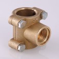 Обойма VALTEC тройник ремонтная 1/2х1/2х1/2 дюйма ВР, латунь