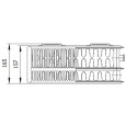 Стальной панельный радиатор отопления Лемакс VC33/500/ 500