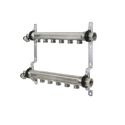 Коллектор Uponor UNI-X Н 1 НГ, ВЫХОДЫ 2XG3/4 евроконус 1И