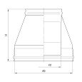 Конус FERRUM (430/0,5 мм) Ф150х250