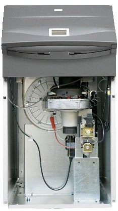Напольный газовый котел отопления, атмосферный Baxi POWER HT 1.650