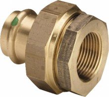 Муфта медная Viega диэлектрическая 28 мм х Rp 1 , Sanpress, модель 2267