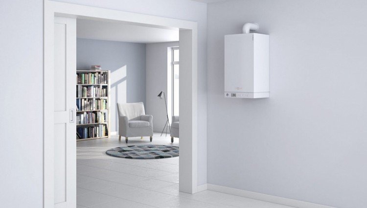 Настенный газовый двухконтурный котел отопления Viessmann Vitopend 100-W A1JB010 K-rlu 24 кВт A1JB010