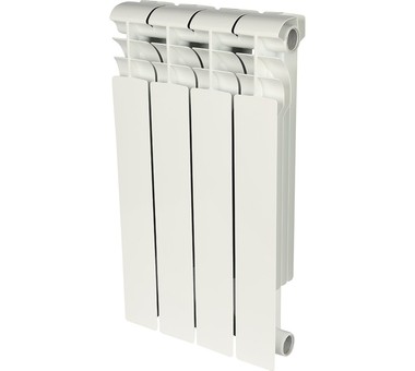 Биметаллический секционный радиатор отопления Rommer Profi Bm 350 (Bi 350-80-150) / 4 секции