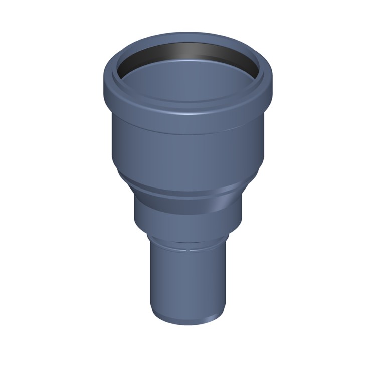 Переходной патрубок POLOPLAST POLO-KAL NG соосный PKRZ DN75/40