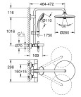 Душевая колонна Grohe Euphoria 260 26114001